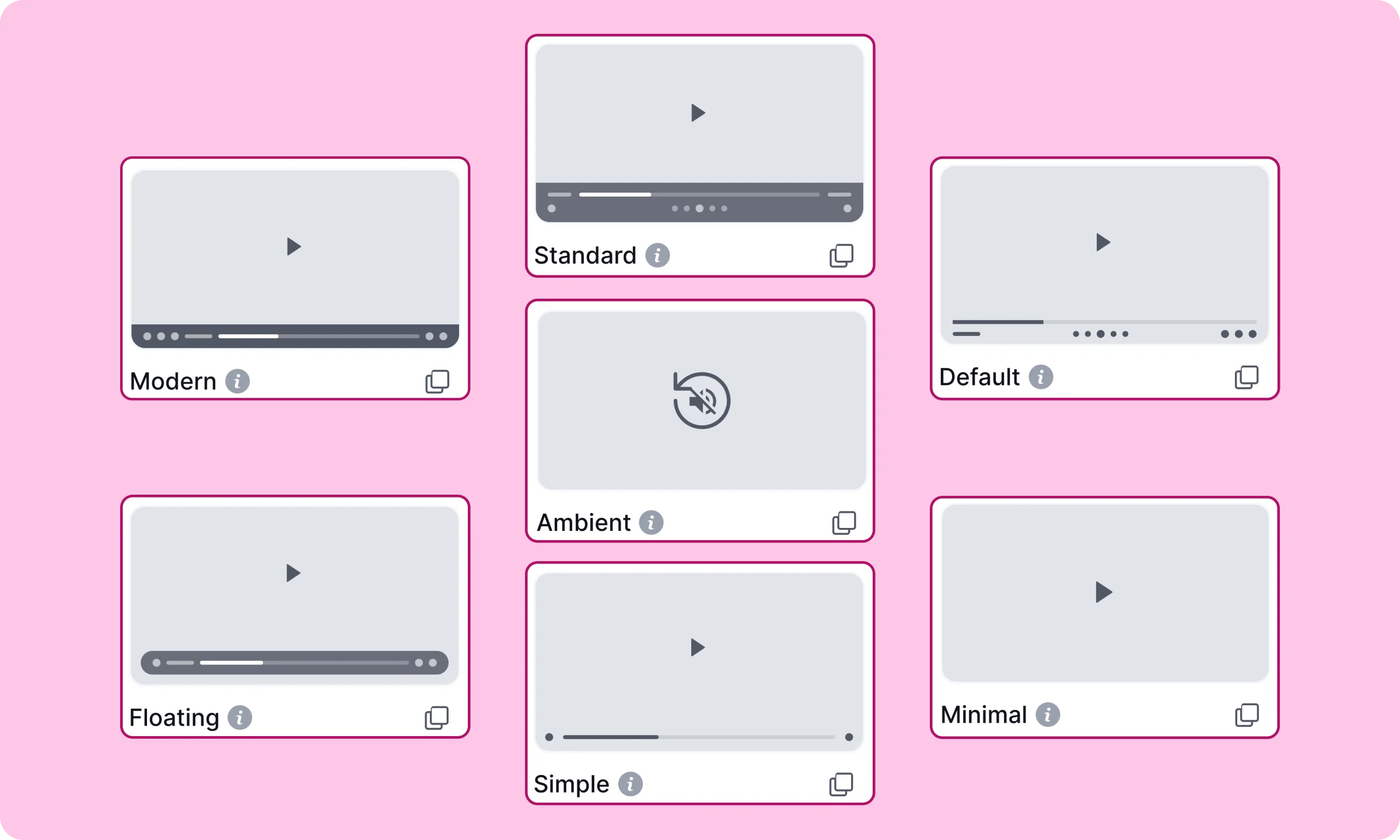 FluentPlayer 7 presets