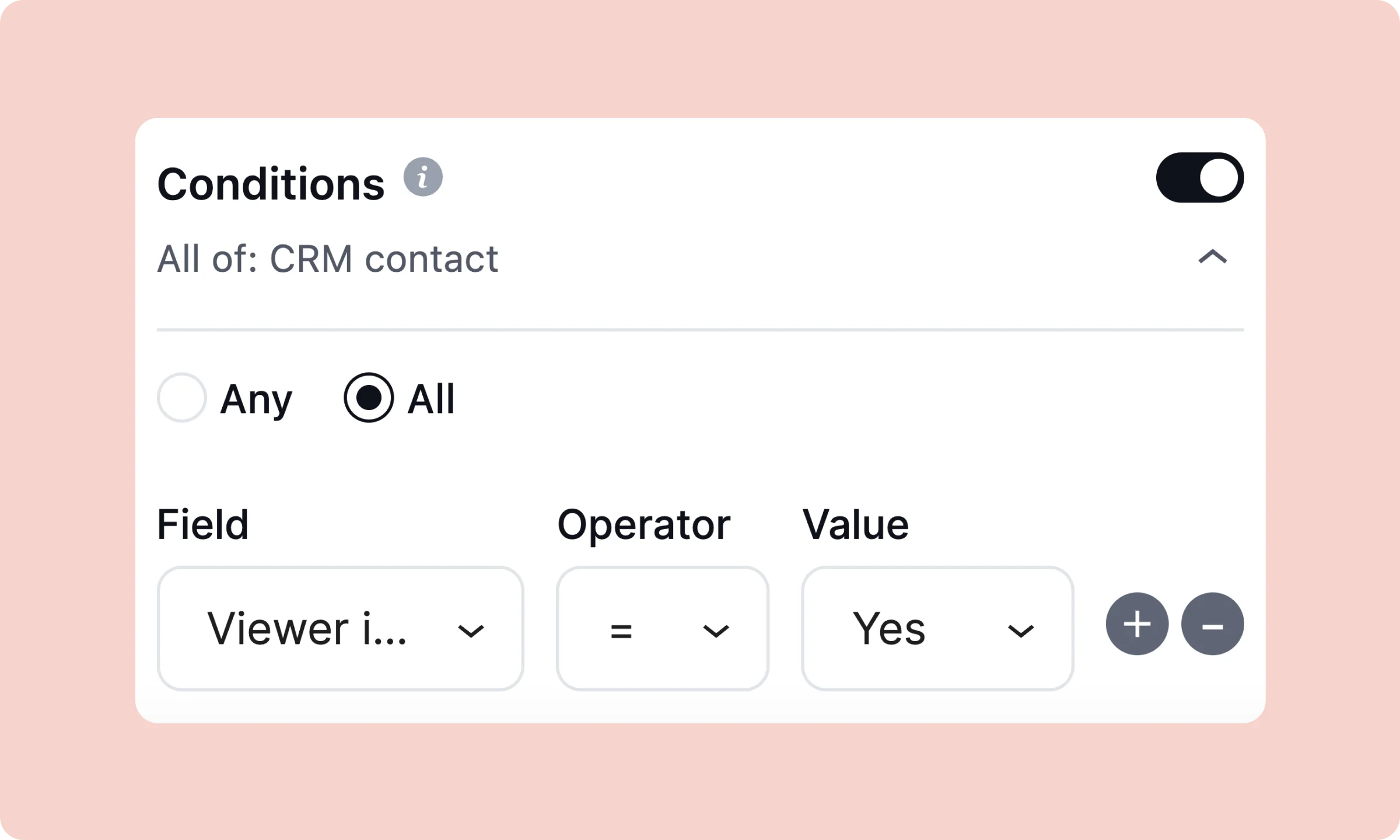 Conditions for video CTA layer in FluentPlayer